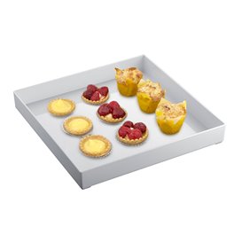 Podnos Plastový Tray Bílá 30x30cm (1 Kousky)
