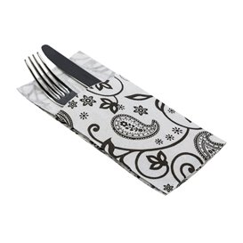 Klokan Kapsa na Příbory Airlaid " Kašmír " 33x40cm (30 Kousky)