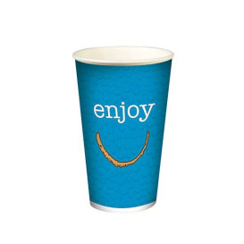 Kartonové Kelímek 22 Oz/ 680 ml " Enjoy " Ø9,0cm (50 Kousky)