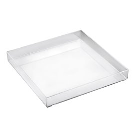 Podnos Plastový Tray Průhledný 30x30cm (1 Kousky)