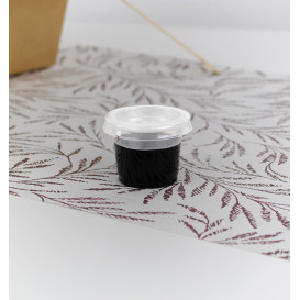 Víčko na Misky na Omáčky PLA Průhledný 30ml (5000 Ks)