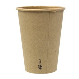 Kartonové Kelímek 7 Oz/220ml Kraft-Kraft Ø7cm (50 Ks) 