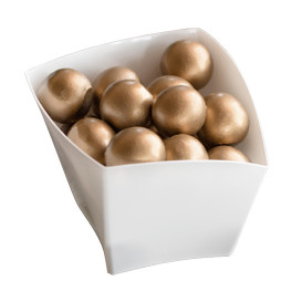 Kelímek Ochutnávky Wielokrotnego Użytku PS "Curve" Bílý 90ml (25 Ks)