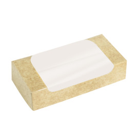 Obdélníkový Kartonový Kontejner PackiPack Vision Kraft 17x9x6cm (50 Ks)