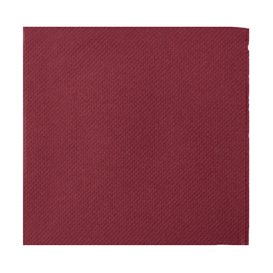 Papírové Ubrousky na Koktejl Mikrobod 2 Vrstvy Bordeaux 20x20cm (100 Ks)