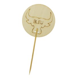 Bambusová Tyč na Vaření “Blue” 9 cm (60 Ks)