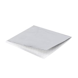 Hliníková fólie odolná proti mastnotě, stříbrná 2L 16*16cm (500 Ks)